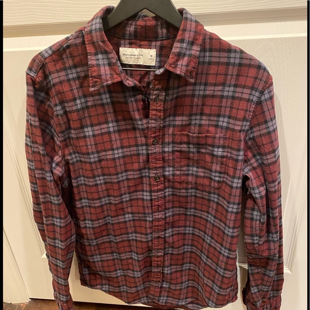 Boys Abercrombie & Fitch Flannel Shirt